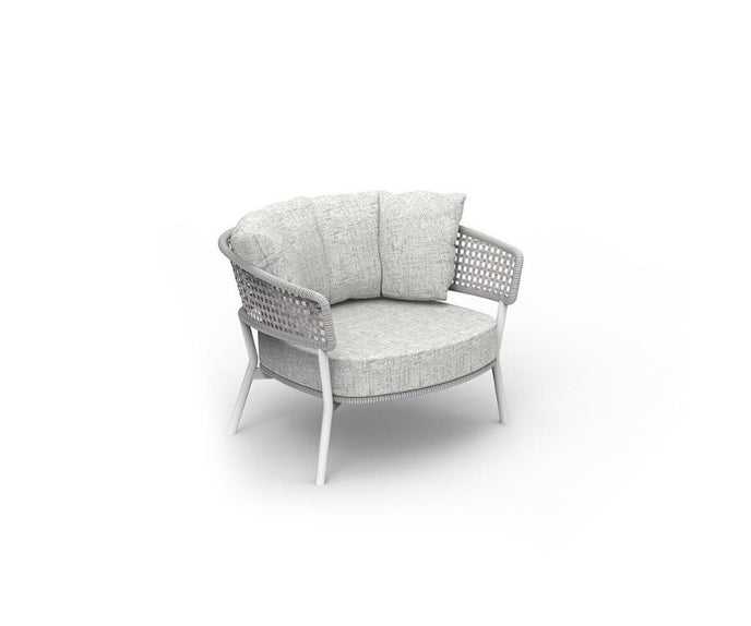 High end Moon Alu Living Armchair by Talenti Casa Design