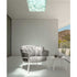 High end Moon Alu Living Armchair by Talenti Casa Design