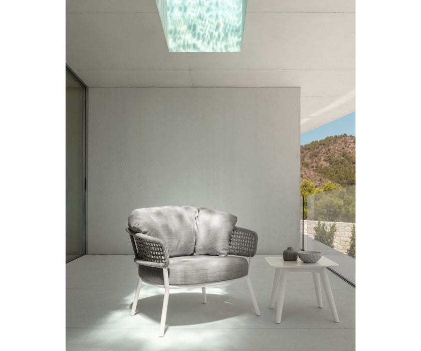 High end Moon Alu Living Armchair by Talenti Casa Design