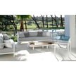 Luxury Aluminum Frame Alura Outdoor Lounge 2-Seater Sofa by Royal Botania | Casa Design Group