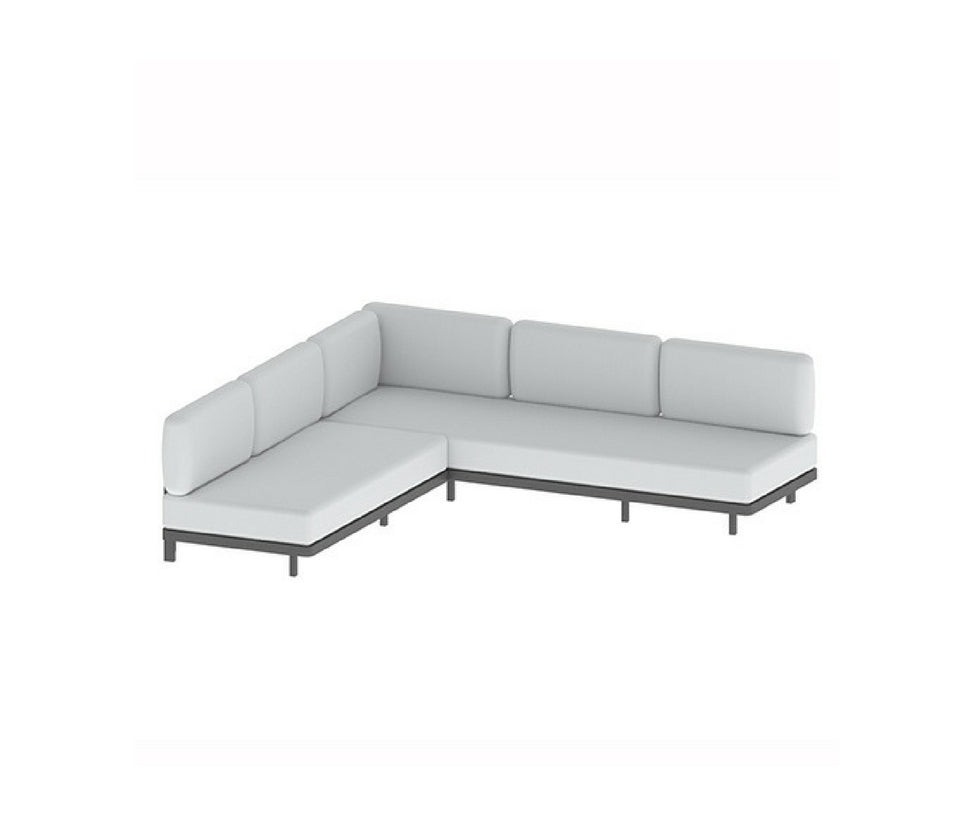 Luxury Alura Outdoor Lounge Sectional Sofa 03 by Royal Botania | Casa Design Group