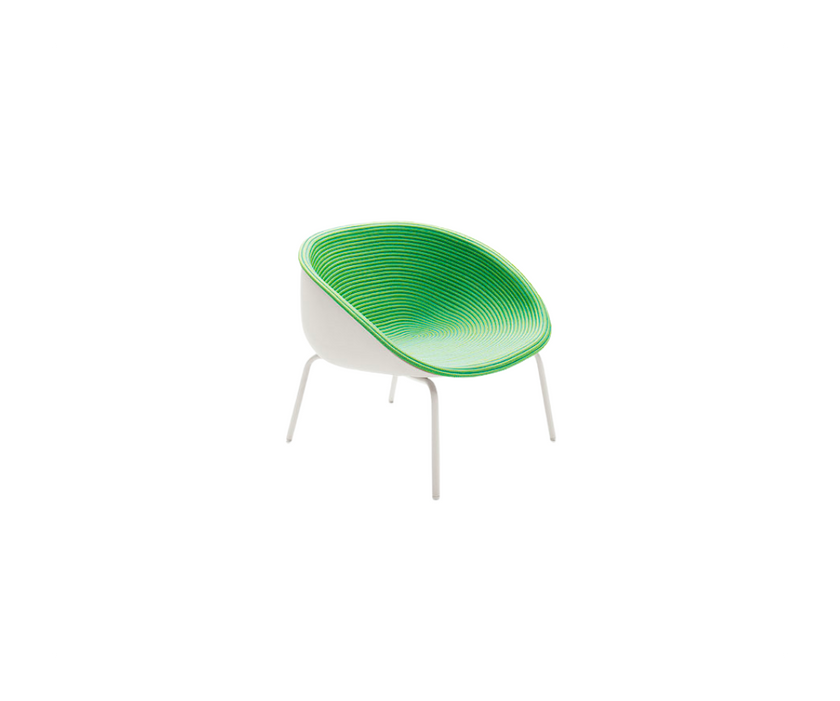 Stylish Amable Outdoor Stackable Lounge Chair by Paola Lenti Casa Design Group