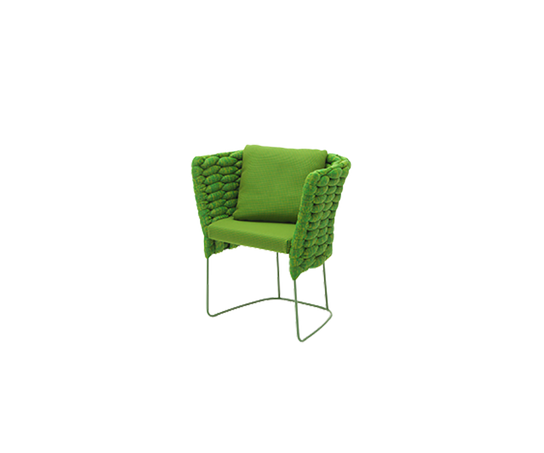 Stylish Stainless Steel Ami Outdoor Dining Chair by Paola Lenti Casa Design Group