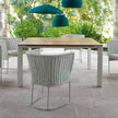 Stylish Stainless Steel Ami Outdoor Dining Chair by Paola Lenti Casa Design Group