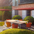 Stylish Stainless Steel Ami Outdoor Dining Chair by Paola Lenti Casa Design Group