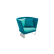 Modern Italian Ami Outdoor Lounge Chair by Paola Lenti Casa Design Group