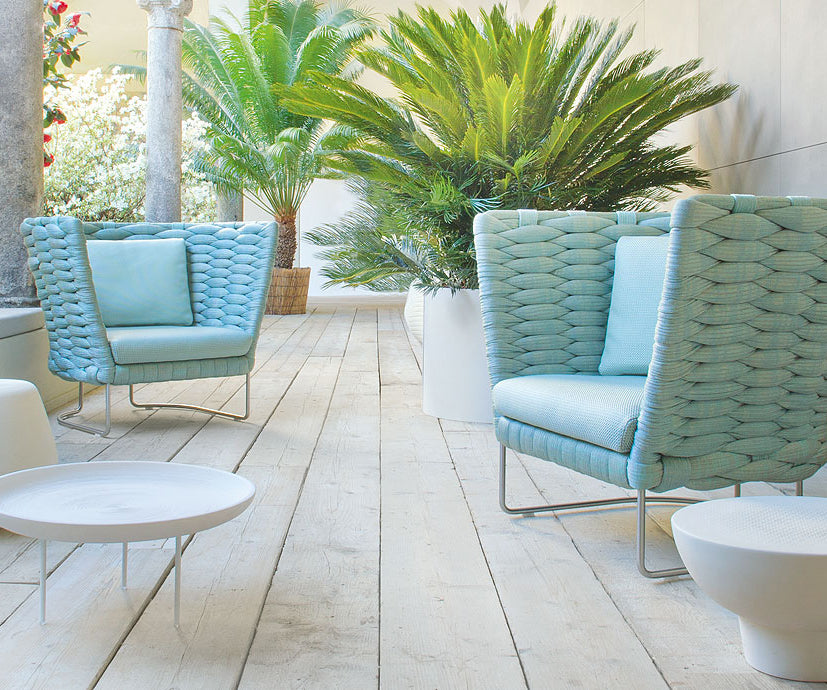 Modern Italian Ami Outdoor Lounge Chair by Paola Lenti Casa Design Group