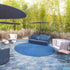 Modern Italian Ami Outdoor Lounge Chair by Paola Lenti Casa Design Group