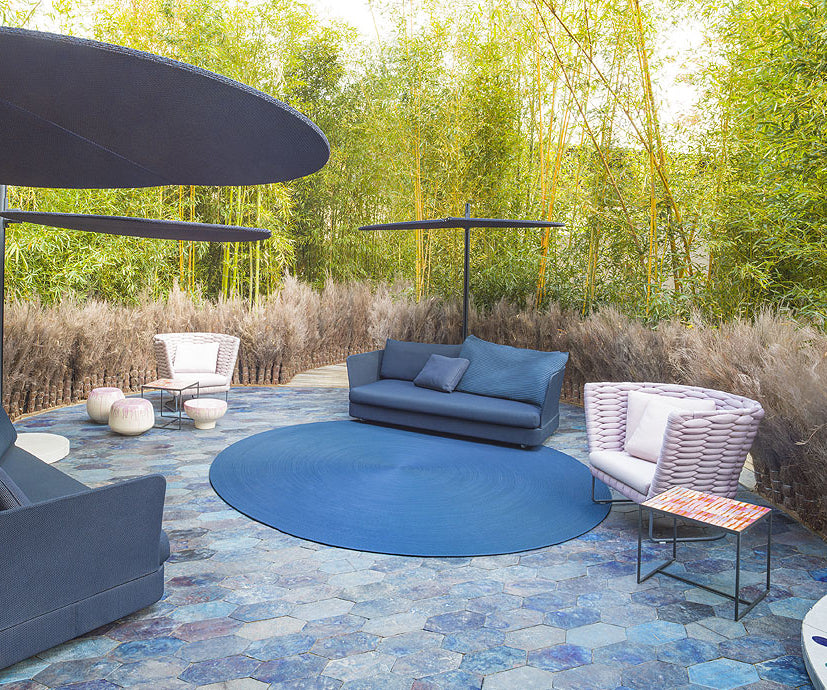 Modern Italian Ami Outdoor Lounge Chair by Paola Lenti Casa Design Group