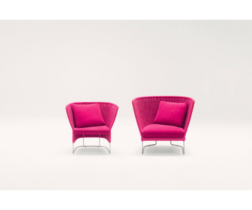 Modern Italian Ami Outdoor Lounge Chair by Paola Lenti Casa Design Group