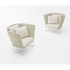 Modern Italian Ami Outdoor Lounge Chair by Paola Lenti Casa Design Group