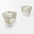 Modern Italian Ami Outdoor Lounge Chair by Paola Lenti Casa Design Group