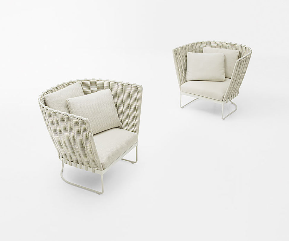 Modern Italian Ami Outdoor Lounge Chair by Paola Lenti Casa Design Group