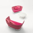 Elegant Handwoven Weaves and Stainless Steel Structure Ami Outdoor Sofa by Paola Lenti Casa Design Group