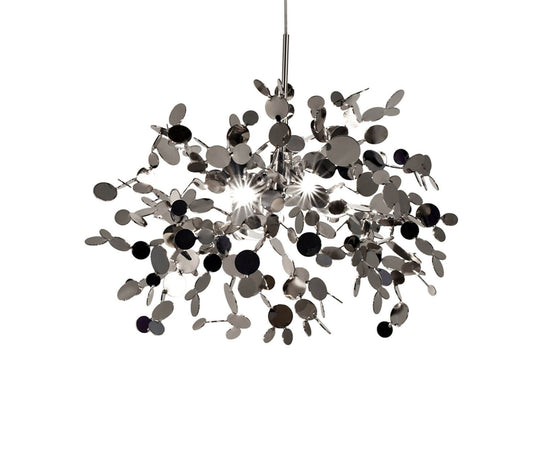 High end Argent Silver Cloud Suspension by Terzani Casa Design