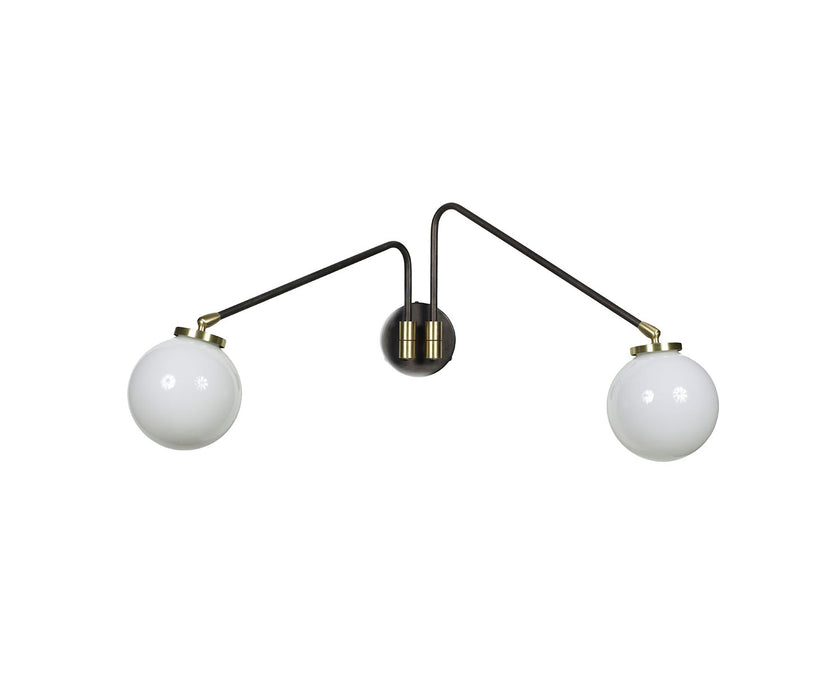 Array Twin Opal Wall Sconce I CTO Lighting