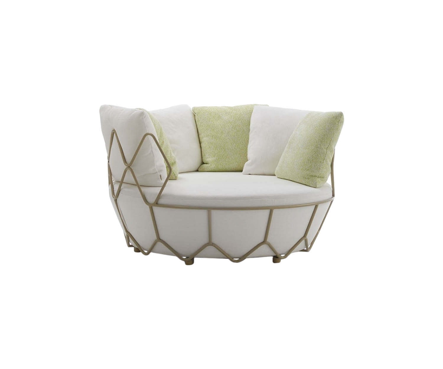 High end Gravity ART. 9882 Sofa by Roberti Rattan Casa Design