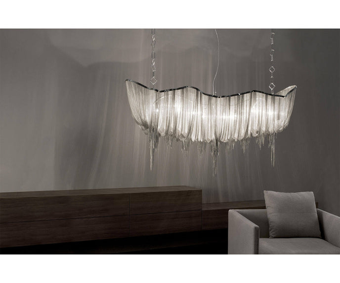 Terzani Atlantis Suspension Clear Glass