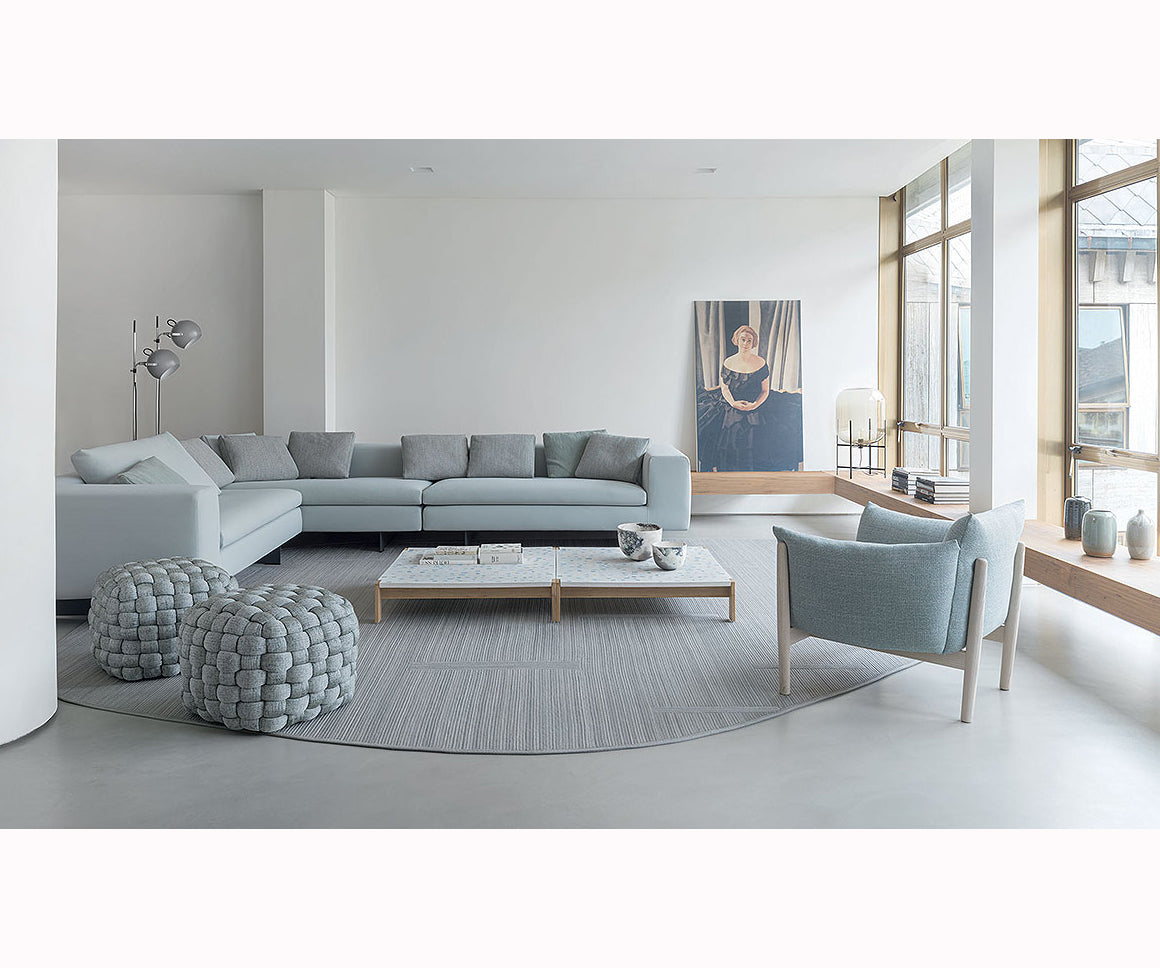 Versatile Italian Modular Atollo Next Sofa by Paola Lenti Casa Design Group