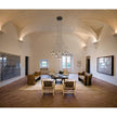 High end Wireflow Chandelier 0315 by Vibia Casa Design