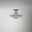 High end Wireflow Chandelier 0376 by Vibia Casa Design