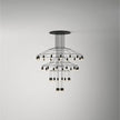 High end Wireflow Chandelier 0377 by Vibia Casa Design