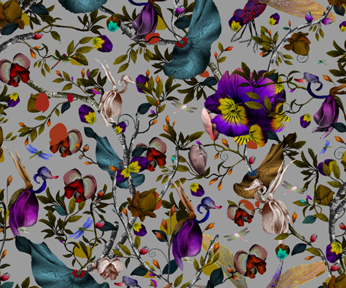Biophillia Slate Rectangular Rug Moooi