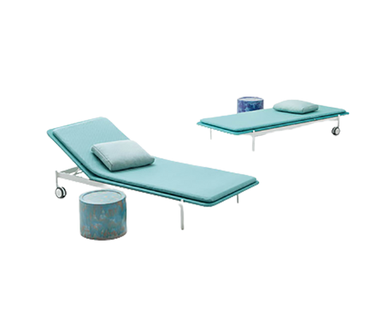 Baia Outdoor Sun Bed by Paola Lenti for Luxurious Relaxation Casa Design Group