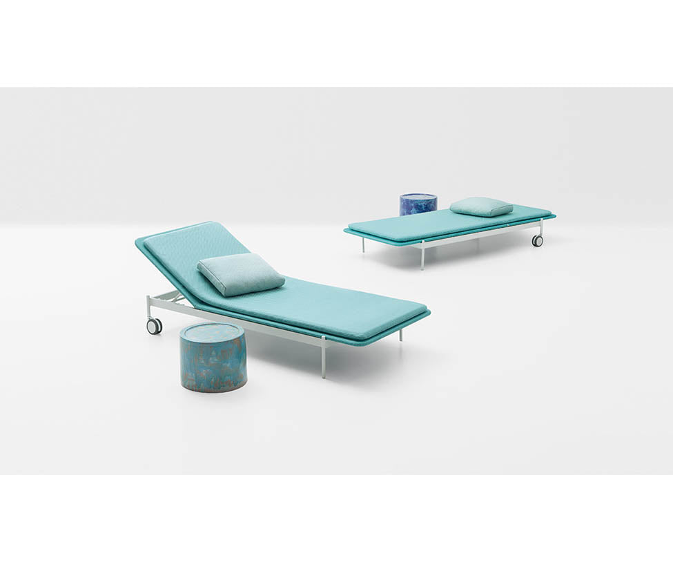 Baia Outdoor Sun Bed by Paola Lenti for Luxurious Relaxation Casa Design Group