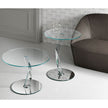 Tonelli Design Bakkarat Side Tables Metal Base