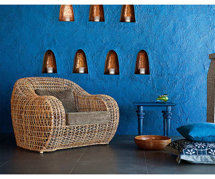 High end Balou Easy Armchair by Kenneth Cobonpue Casa Design
