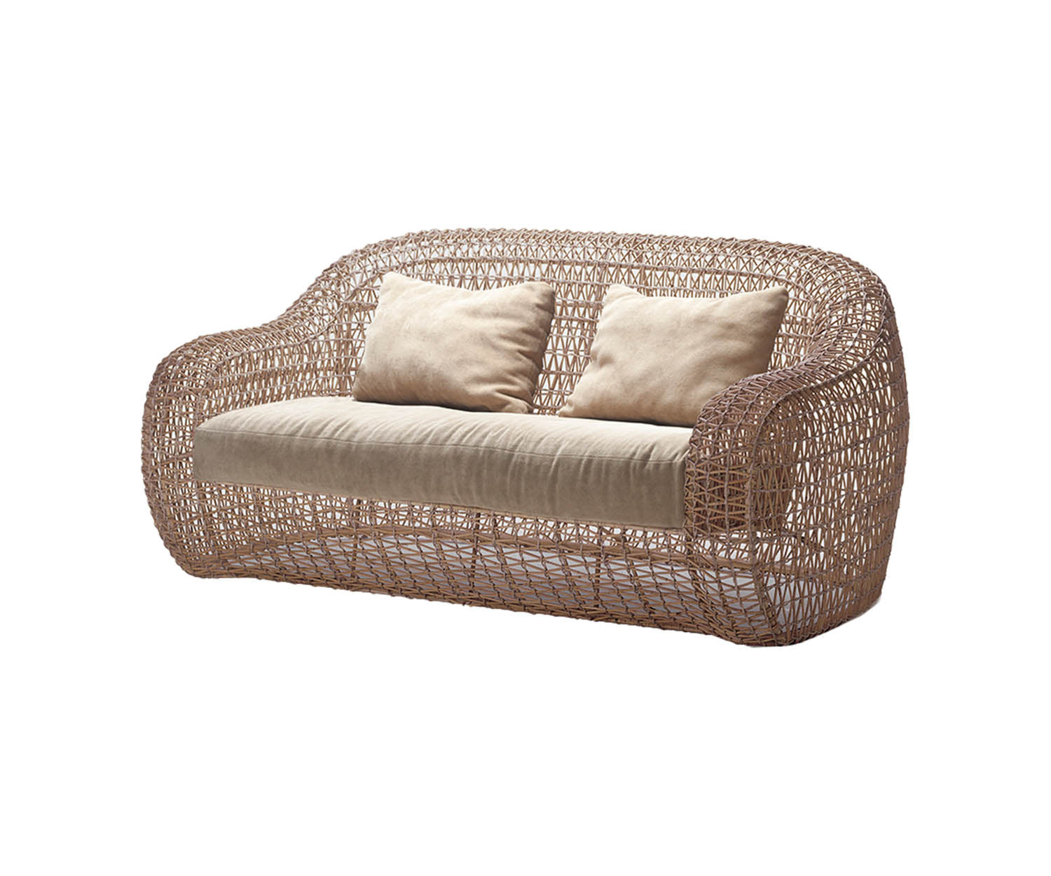 High end Balou Loveseat by Kenneth Cobonpue Casa Design