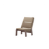 Band Lounge Chair by Kettal outdoor lounge chair in aluminum or teak with fabric upholstery Casa Design Group