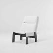 Band Lounge Chair by Kettal outdoor lounge chair in aluminum or teak with fabric upholstery Casa Design Group