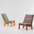 Band Lounge Chair by Kettal outdoor lounge chair in aluminum or teak with fabric upholstery Casa Design Group