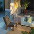 Band Lounge Chair by Kettal outdoor lounge chair in aluminum or teak with fabric upholstery Casa Design Group