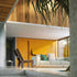 Band Lounge Chair by Kettal outdoor lounge chair in aluminum or teak with fabric upholstery Casa Design Group