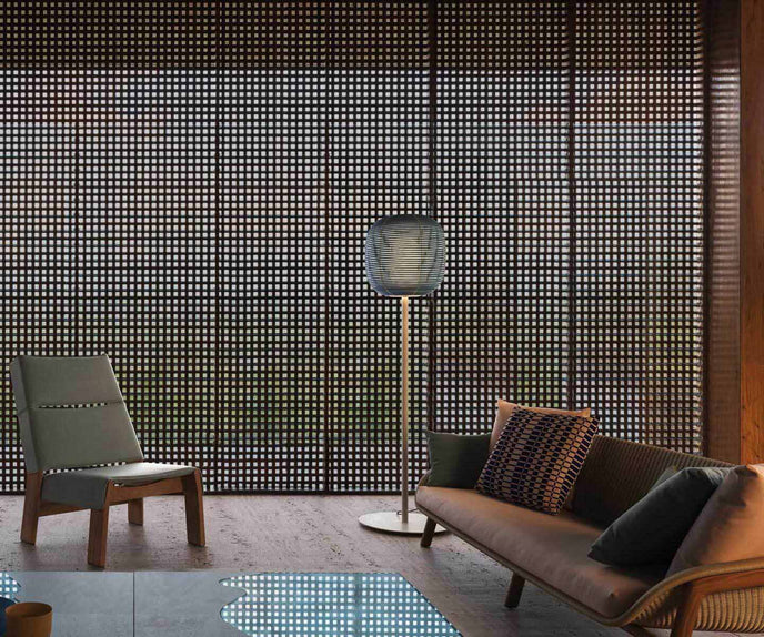 Band Lounge Chair by Kettal outdoor lounge chair in aluminum or teak with fabric upholstery Casa Design Group
