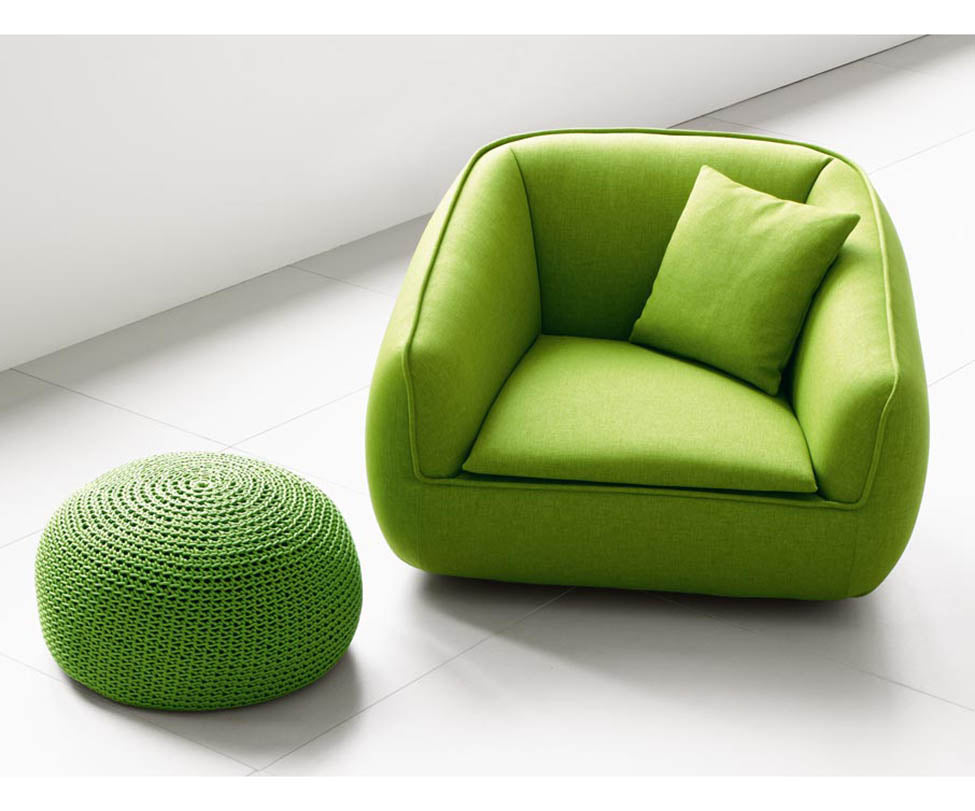 High-end Bask S Lounge Chair by Paola Lenti Perfect for Contemporary Indoor Living Spaces Casa Design Group