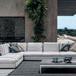 Luxury Basket 355 Outdoor Coffee Table by Roda with Stainless Steel Frame | Casa Design Group