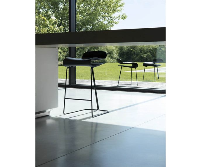 High end BCN Slide Base Stool by Kristalia Casa Design