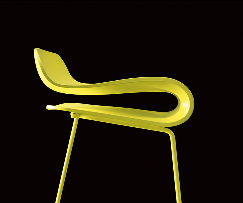 High end BCN Slide Base Stool by Kristalia Casa Design