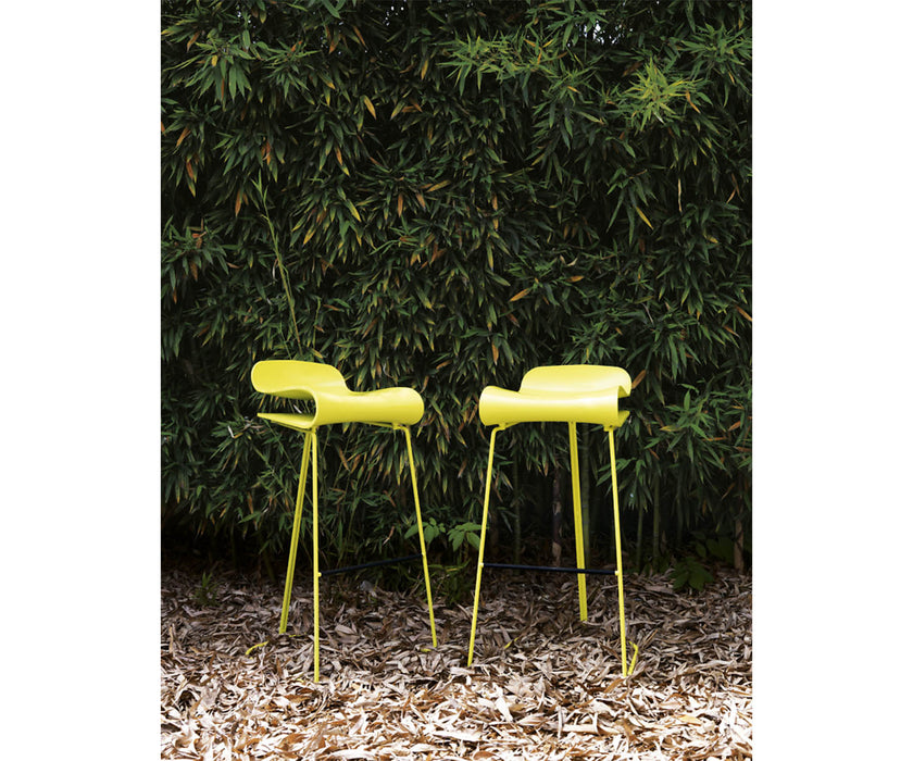 High end BCN Slide Base Stool by Kristalia Casa Design