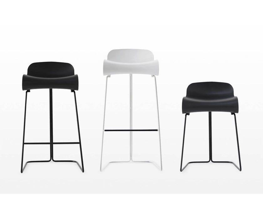 High end BCN Slide Base Stool by Kristalia Casa Design