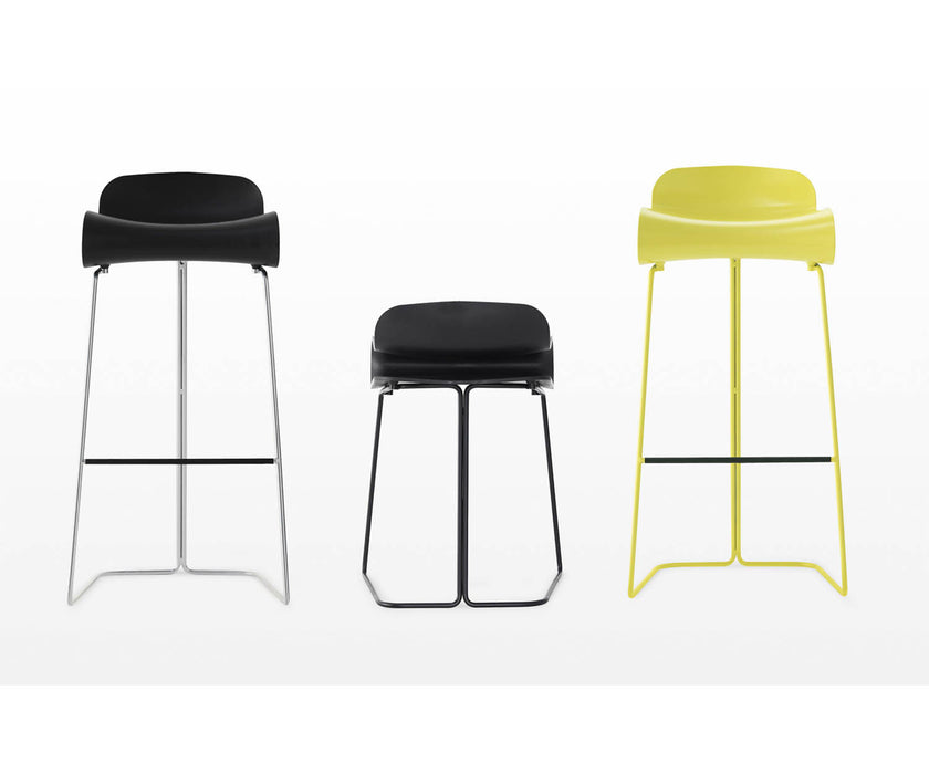High end BCN Slide Base Stool by Kristalia Casa Design