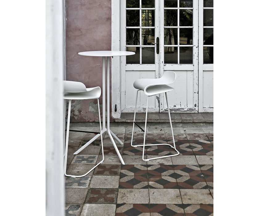 High end BCN Slide Base Stool by Kristalia Casa Design