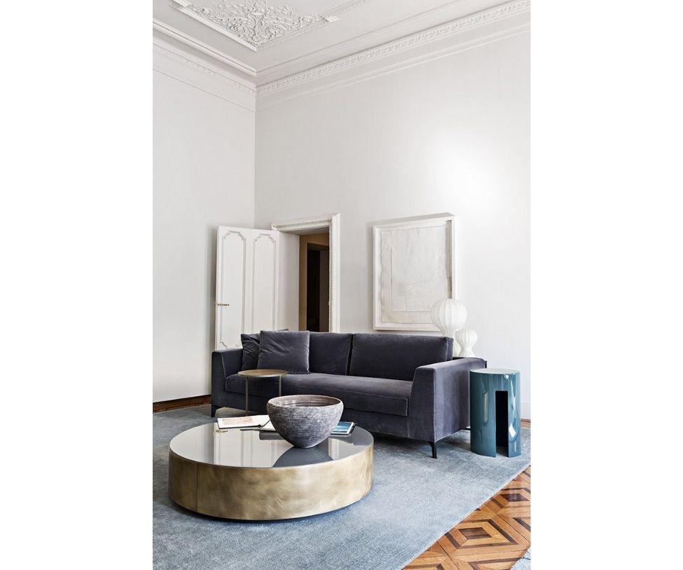 Belt Round Low Tables by Meridiani modern geometric coffee tables Casa Design Group
