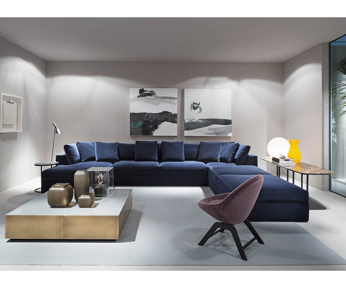 Belt Square & Rectangular Low Tables by Meridiani modern geometric coffee tables Casa Design Group