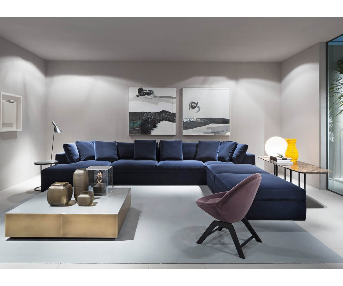 Belt Square & Rectangular Low Tables by Meridiani modern geometric coffee tables Casa Design Group