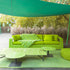 Luxurious Berry Outdoor Pouf by Paola Lenti Perfect for Enhancing Contemporary Spaces Casa Design Group